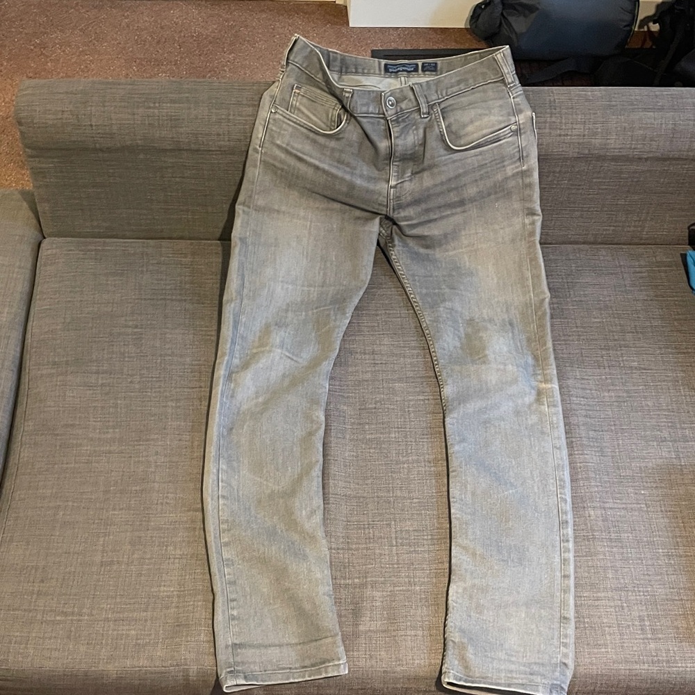 Patagonia Men's Light Gray Slim Jeans